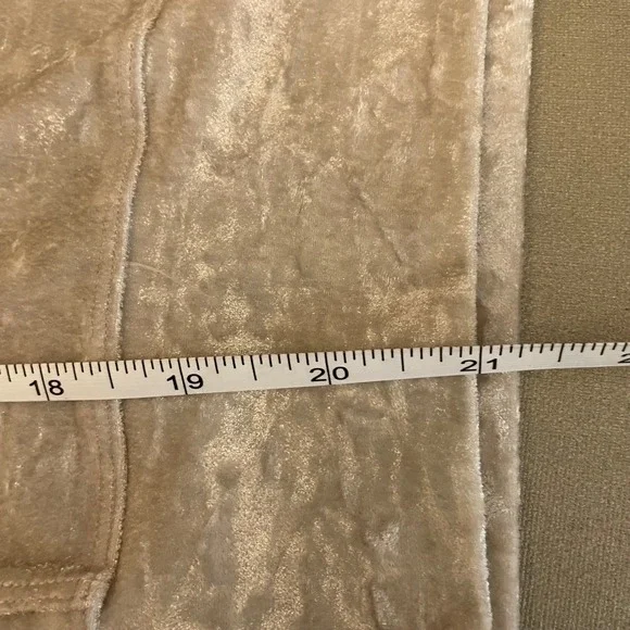 Lululemon Perfectly Oversized Crew Pullover Crushed Velvet Silver Champagne - Picture 5 of 6